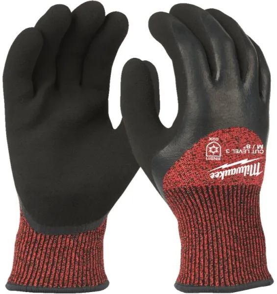 Luvas de Inverno Milwaukee Cat. 3 tam. 8/M - 72 unid.