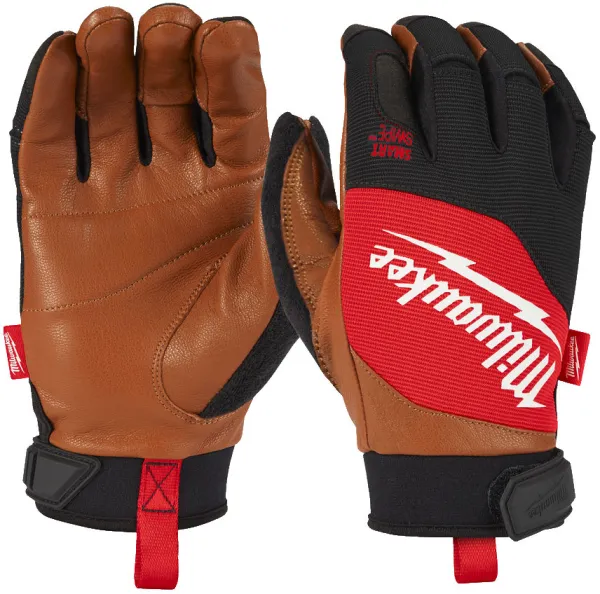 Luvas de Trabalho de Couro Milwaukee M/8