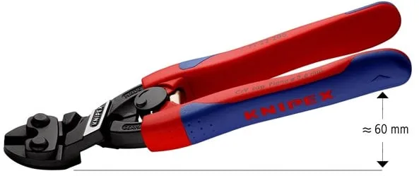KNIPEX cobolt® preto brunido 200 mm, 71 22 200