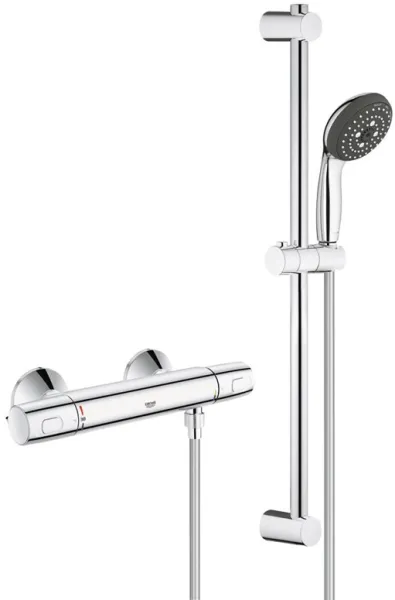 Grohe Precision Trend conjunto de chuveiro com misturador termostático, cromado