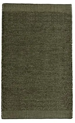 Tapete Woud Rombo 240x170 cm Off White/Verde Musgo