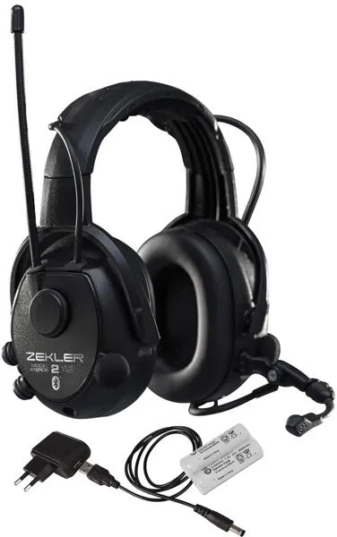 ZEKLER Protetor Auricular 412RDB incl. bateria e carregador