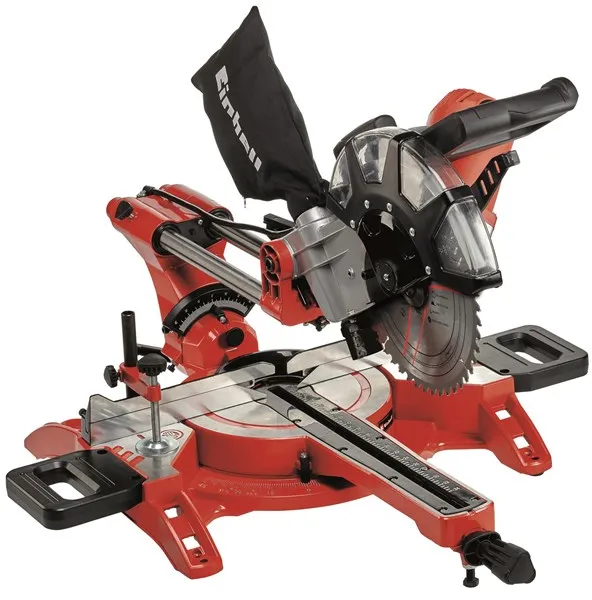Einhell TC-SM 2534/1 serra de esquadria dupla com extração Ø250 mm 230V/2100W
