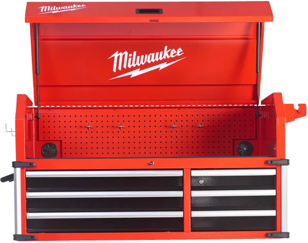 Gabinete Milwaukee com 6 gavetas 117cm